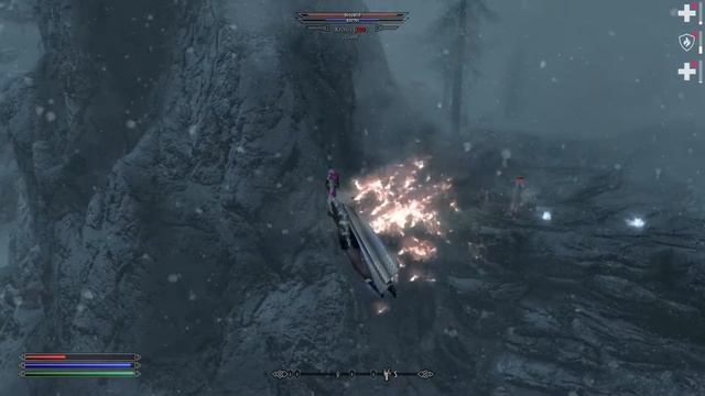 Killing Krosis (Soarin' Over Skyrim - A flying mod) смотреть онлайн