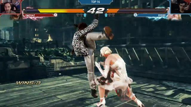 Winter Rumble 2017 Tekken 7 OmegaZ vs Syoss Top 16 Winners смотреть онлайн
