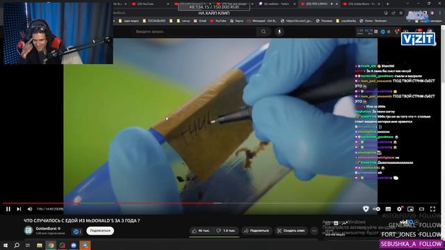 Мелшер Смотрит ЧТО СЛУЧИЛОСЬ С ЕДОЙ ИЗ McDONALD`S ЗА 3 ГОДА ?