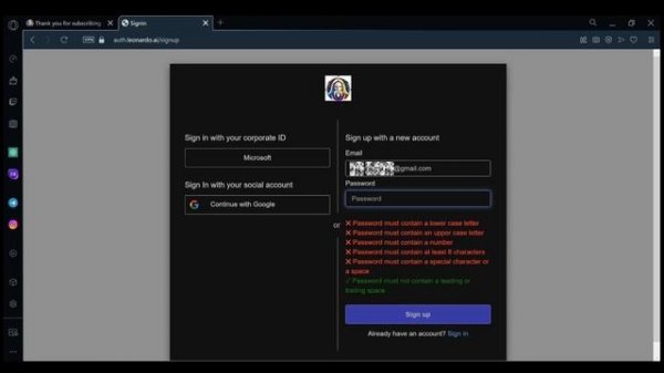 Leonardo AI: How To Sign Up