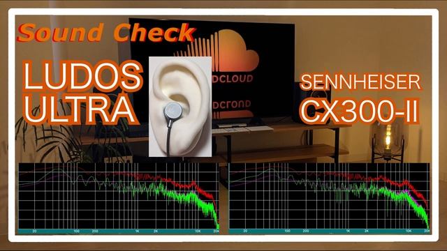 LUDOS ULTRA vs SENNHEISER CX300-II [IEMs In-Ear headphones Sound Comparison イヤホン音比較] смотреть онлайн