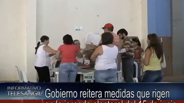 Gobierno reitera medidas que rigen en la jornada electoral del 15 de junio смотреть онлайн