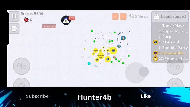 Agar.Io Live RoadTo250Subss смотреть онлайн