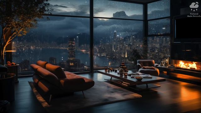 Rain Sounds For Sleeping | Sleep With Rain and Thunder Sound At Night #rain #rainsounds смотреть онлайн