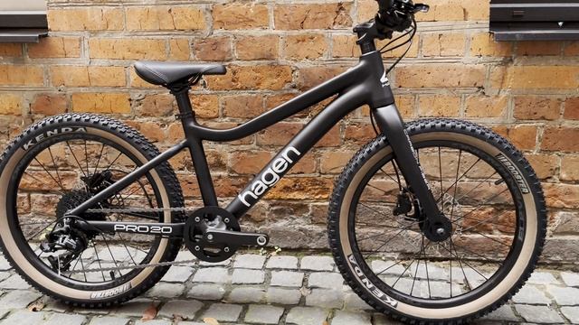 Обзор детского горного велосипеда Hagen Teen Pro 20 Carbon смотреть онлайн
