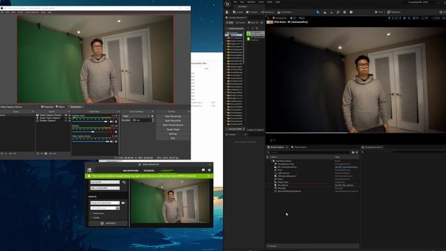 Unreal Engine 5 - Realtime Compositing without Green Screen (any background) Demo смотреть онлайн