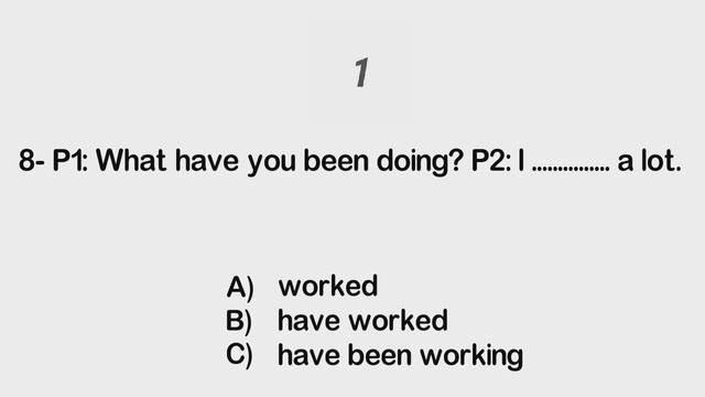 Mixed Verb Tenses Exercise смотреть онлайн