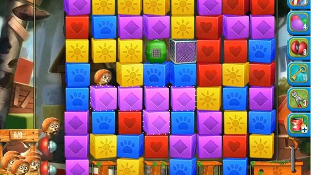 Pet Rescue Saga Level 289 No Boosters смотреть онлайн