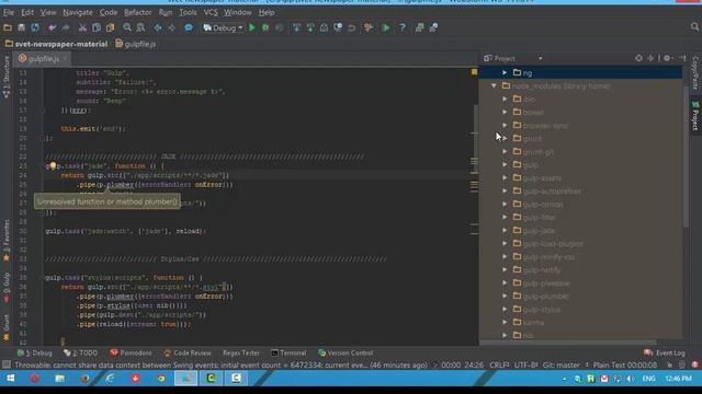 Gulp File. Keep it simple. Jade Task Issues смотреть онлайн