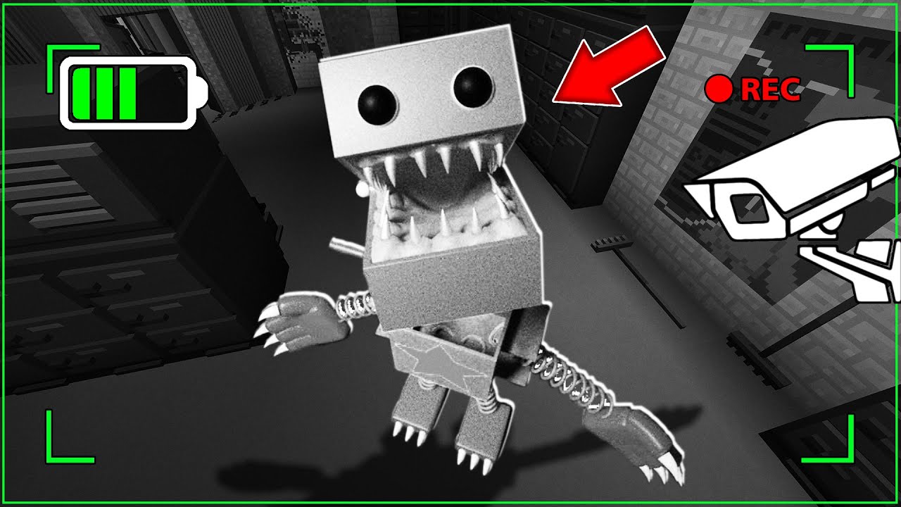 Заснял БОКСИ БУ на скрытые камеры в МАЙНКРАФТ ! BOXY BOO PROJECT PLAYTIME MINECRAFT смотреть онлайн