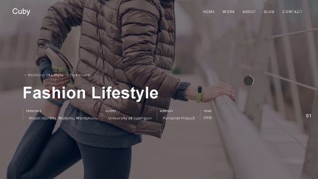 Cuby - Portfolio WordPress Theme | Themeforest Templates смотреть онлайн