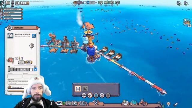 FLOTSAM | Game about Collecting Trash and Building Floating Things! Part 1 (PC) смотреть онлайн