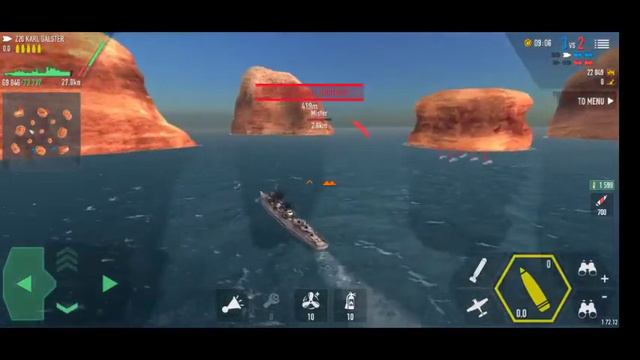 Battle of warships | naval blitz | Z20 Karl galster смотреть онлайн