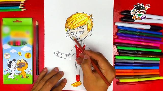 Малыш из мультика Карлсон - рисунки для детей смотреть онлайн