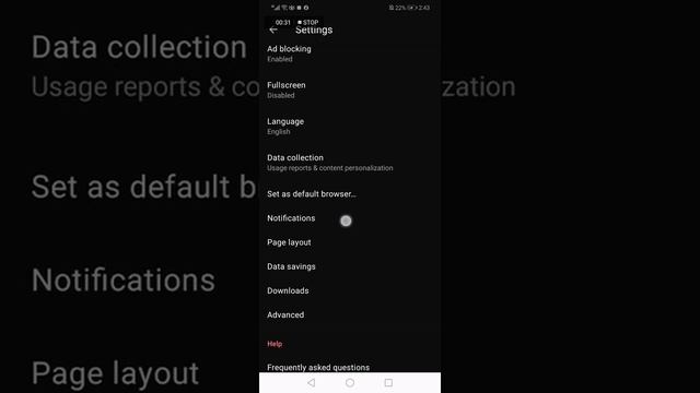 How To Turn off and Disable Notifications on Opera Mini Browser Phone App смотреть онлайн