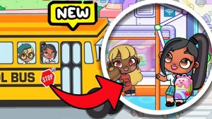 ДЕНЬ В ШКОЛЕ  ШКОЛЬНЫЙ АВТОБУС AVATAR WORLD ИСТОРИЯ  ОБНОВЛЕНИЕ СЕРИАЛ