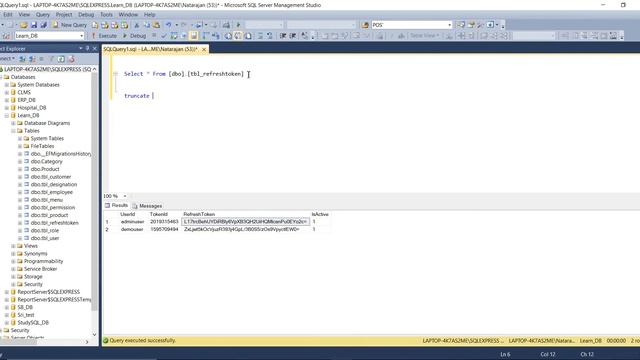 JWT Refresh Token in DOT NET Core Web API using VS Code | .NET CORE 6.0 Tutorial смотреть онлайн