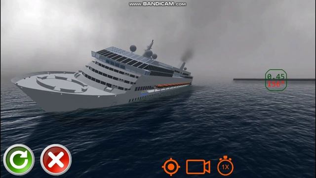 Cruise Ship is Sinking - Ship Handling Simulator - Ship Mooring 3D смотреть онлайн