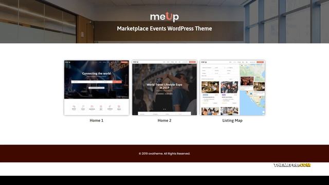 Meup - Marketplace Events WordPress Theme multiple vendor online ticket Website Builder смотреть онлайн