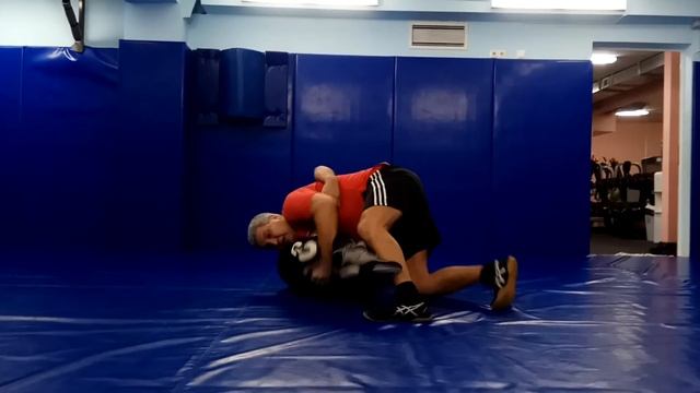 Приемы и посадка когда противник в высоком партере. смотреть онлайн