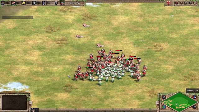 AOE2: 55 ITALIAN CONDOTTIERI VS 35 ELITE TURKISH JANISSARIES. SAME GOLD COST. смотреть онлайн