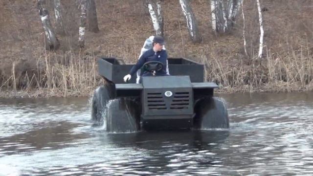 РВЗ плавающий вездеход г.Тюмень. смотреть онлайн