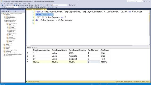 The different types of JOINs in Microsoft SQL Server - INNER, LEFT, RIGHT, FULL and CROSS смотреть онлайн