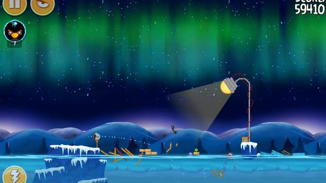 ANGRY BIRDS SEASONS-ON FINN ICE LEVEL 1-20 THREE STAR WALTHROUGH смотреть онлайн