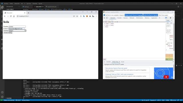 Curso practico usando Flask con Jquery y Ajax смотреть онлайн