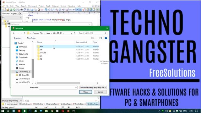 Compile and Run Java Program in EditPlus | CONFIGURE EDITPLUS FOR JAVA PROGRAMS смотреть онлайн