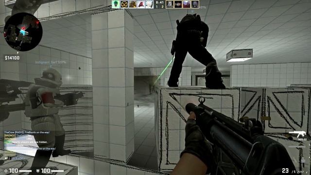 CS:GO - Zombie Escape Mod - Paper Escape - STAGE 1 & 2 смотреть онлайн