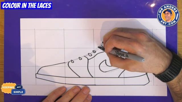 Simple step by step video about how to draw an Air Jordan. смотреть онлайн