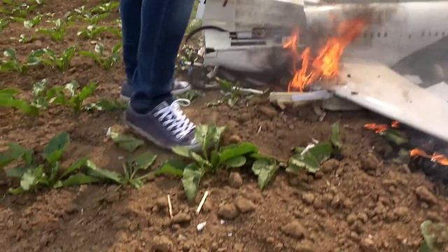 BRUTAL CRASH, The last flight of my new RC Boeing 787 смотреть онлайн