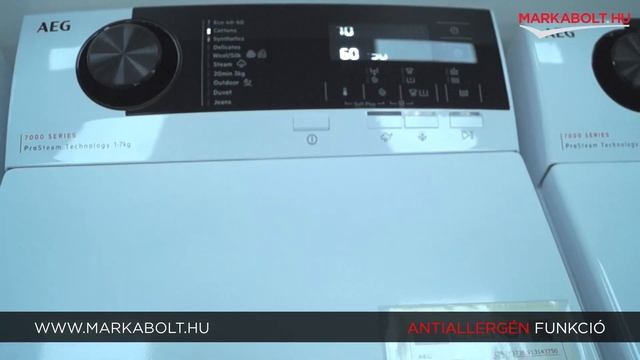 AEG LTR7E373E Felültöltős Mosógép – Márkabolt.hu