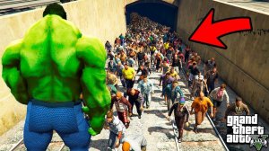ХАЛК ВЫЖИВАЕТ ПРОТИВ ЗОМБИ В АПОКАЛИПСИСЕ ВИРУС ГТА 5 МОДЫ! HULK ОБЗОР МОДА В GTA 5! ИГРЫ ВИДЕО MODS