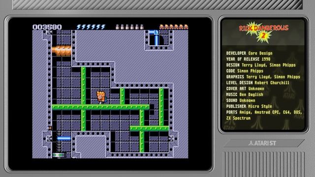 Rick Dangerous II - Quick Look - Atari ST смотреть онлайн