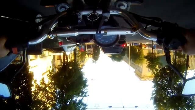 Первая поездка с камерой aee cd21 на Honda vtr250/ First trip with AEE CD21 cam смотреть онлайн