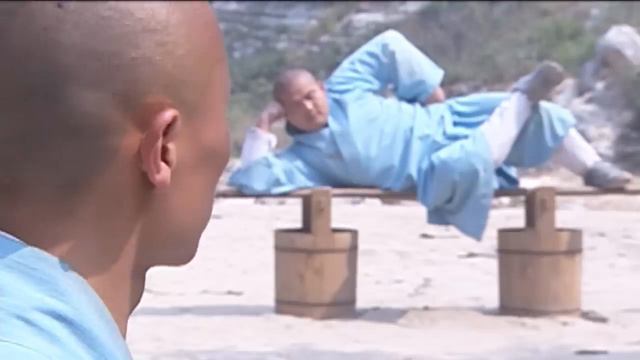 8岁的少林小和尚手握一把扫帚，上阵对敌如入无人之境！⚔️ #功夫 #kungfu #少林