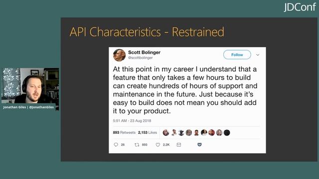 Building Great Java APIs смотреть онлайн