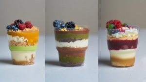 Трайфлы//Десерты в стаканчиках