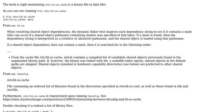 Unix & Linux: ld.so.cache file is not a binary file (2 Solutions!!) смотреть онлайн