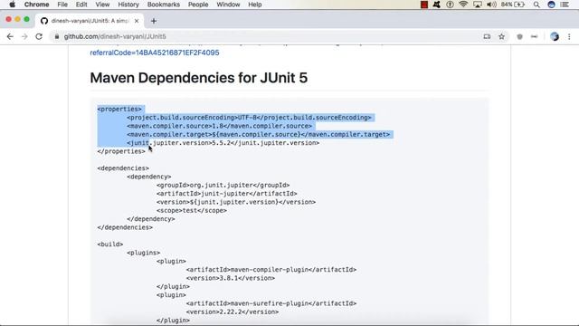 JUnit 5 Maven Plugins and Dependencies смотреть онлайн