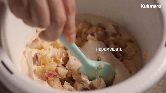Персиковые КЕКСЫ | Рецепт от KUKMARA смотреть онлайн