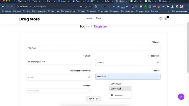Đồ án 2023 - Website bán thuốc reactjs laravel postgre p2 - 123code.net смотреть онлайн