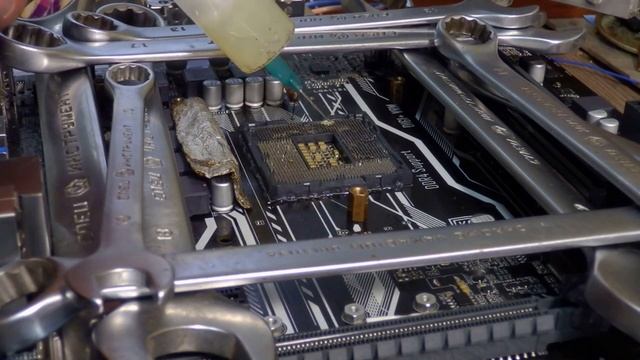 Замена сокета на материнской плате ASUS PRIME Z270-P