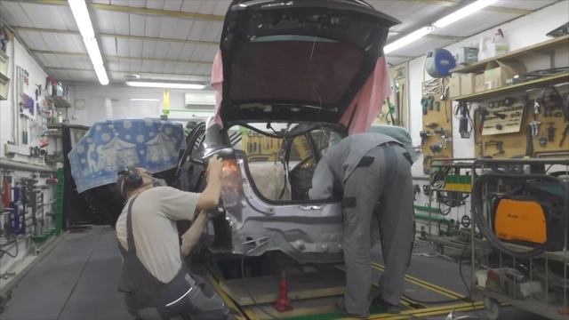 Мазда 6. А мы и не шутили)). Body Repair After An Accident.