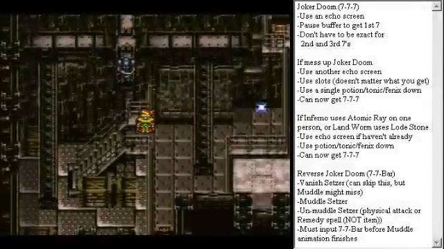 Final Fantasy VI Slots Tutorial смотреть онлайн