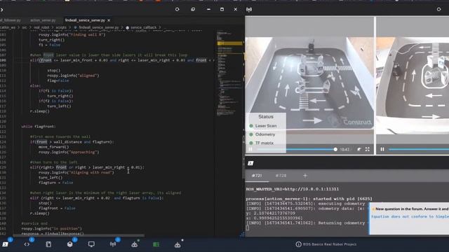 Mikel Lasa ROS Basics Python Project Presentation смотреть онлайн