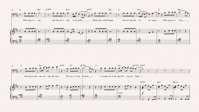 Trombone - Midnight City - M83 Sheet Music, Chords, & Vocals смотреть онлайн
