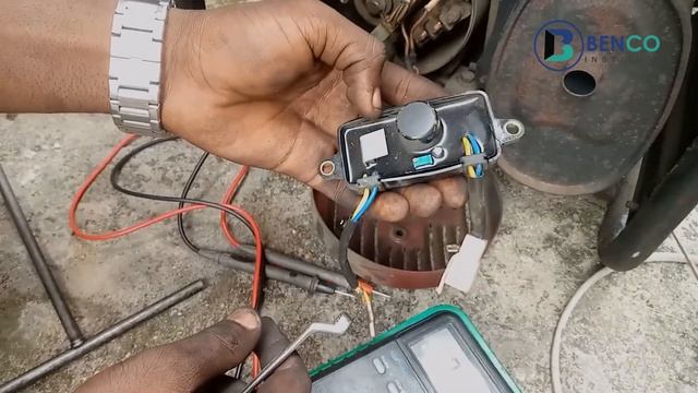 Test and fix AVR of a 4 stroke Petrol generator with no power смотреть онлайн